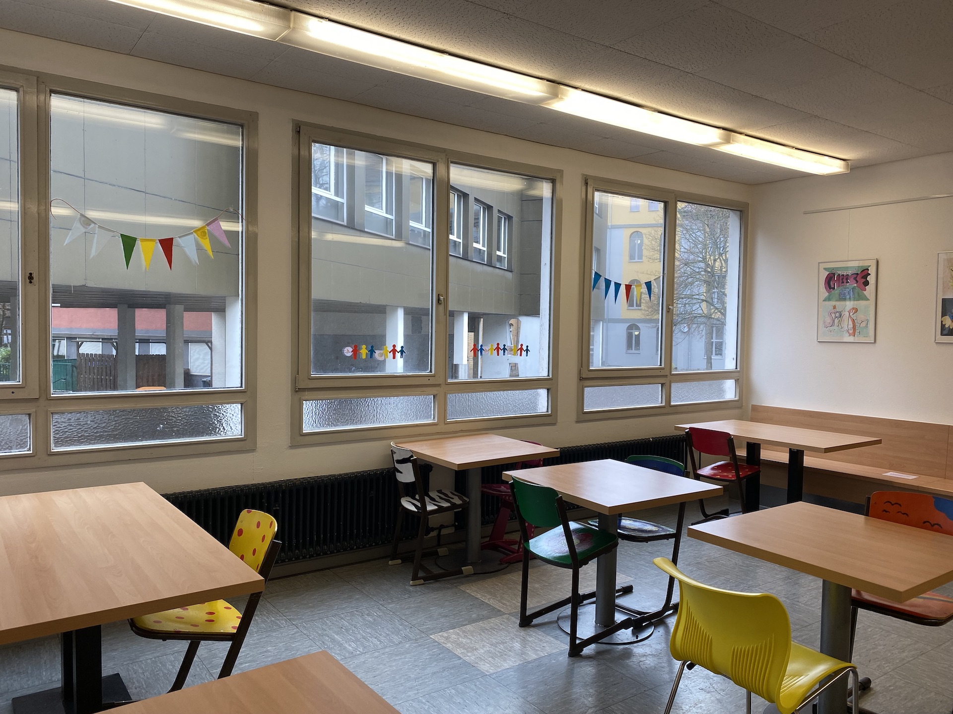 Bild vom Raum der Nachmittags- und Hausaufgabenbetreuung am Ruhr-Gymnasium